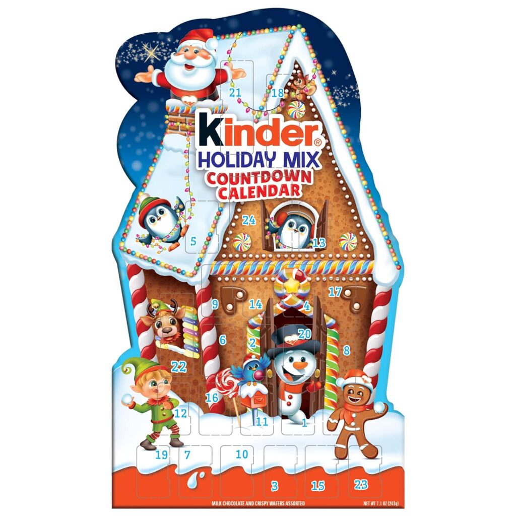Chocolate Kinder | Best Advent Calendars for Toddlers and Preschoolers